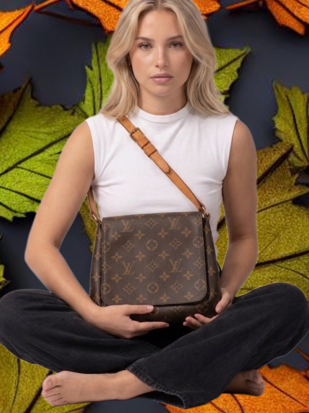 Louis Vuitton Monogram Short-Strap Musette Salsa PM M51258 w/COA - Picture 7 of 11